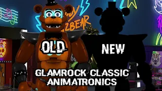 FNAF SB: Classic Glamrock Animatronics Remake (Speed Edit #21)