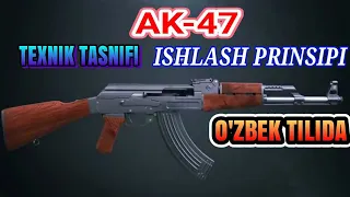 AK-47 AVTOMATI QANDAY ISHLAYDI? // TEXNIK OBZOR // TASNIFI