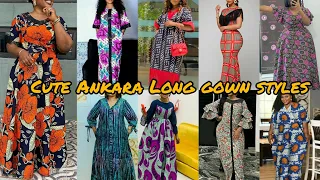 Stylish Ankara styles for ladies | Ankara Long gown styles | Ankara dress designs for women