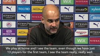 Guardiola praises 'exceptional group' of players as City move forward