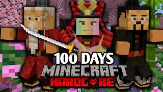 I Spent 100 Days on Samurai Island in Minecraft... Here's What Happened