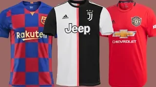 New Kits 2019/20  | Barcelona,Juventus,Liverpool,PSG