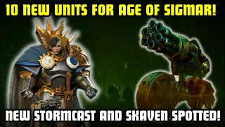 Potential New Stormcast and Skaven units for Age of Sigmar 4th edition!