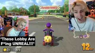 xQc Malding And Rage Quit Playing Mario Kart 8 Deluxe