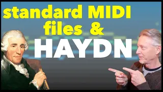 SMF's make Classical analysis EASY (easier) | Standard MIDI Files & Haydn
