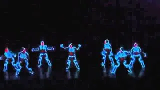 Танец в стиле фильма Трон Наследие (Tron Legasy)