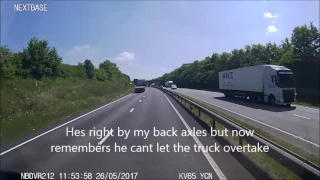 Wobble Box cant let the 44 ton truck overtake