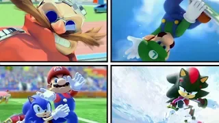 Evolution of Mario & Sonic at the Olympic Games Intros ( 2008 - 2019)