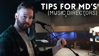 Tips for MD's (Music Directors) // SUNDAY VLOG