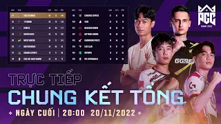 🏆[PGC 2022] CHUNG KẾT TỔNG - NGÀY CUỐI - 🇻🇳 TE, 🇻🇳 CES, 🇨🇳 17Gaming, NAVI, FaZe, 🇹🇭 DAY, 🇰🇷 KDF, ...