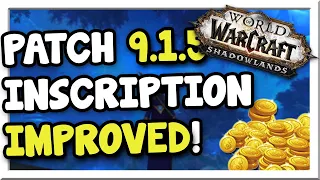 646k+ Profit w/ Patch 9.1.5 Inscription! HUGE Improvements! | Shadowlands | WoW Gold Making Guide