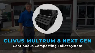 Clivus Multrum 8 Next Gen | Continuous Composting Toilet System