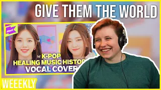 REACTION to WEEEKLY - MUSIC HISTORY VOCAL COVER MEDLEY w/ 1THEK