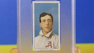 1909-11 t206 sweet caporal eddie plank One of the rarest most expensive baseball cards