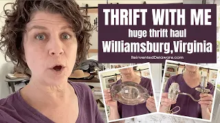 Thrifted Home Decor | How to Find Affordable and Unique Pieces | Williamsburg, VA Thrift Shopping
