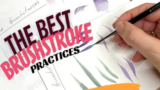 How To Practice Brushstrokes