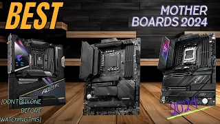 Best Motherboards 2024 [don’t buy one before watching this]