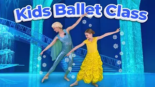 FROZEN Kids Ballet - Elsa & Belle Save Arendelle (Ballet For Kids Ages 2-8)