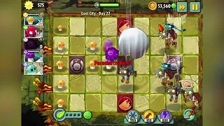 Plants vs zombies 2 / Lost City / Day 22