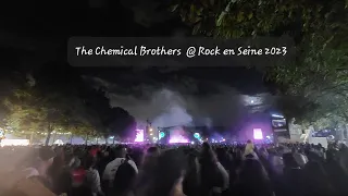 The Chemical Brothers - Eve of Destruction @Rockenseinefestival [26/08/2023]
