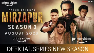 MIRZAPUR SEASON 3 | Official New Season | Amazon Prime | Pankaj Tripathi | Mirzapur season 3