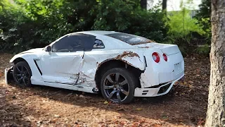 I Bought a REALLY TOTALED Nissan GT-R from a Salvage Auction & I'm going to Rebuild It!