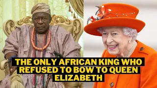 The Only African king Who Refused To Bow To Queen Elizabeth