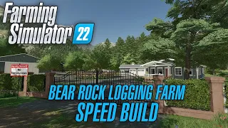 Bear Rock Logging Farm | Speed Build