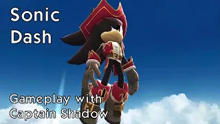 Sonic Dash - Gameplay with Captain Shadow