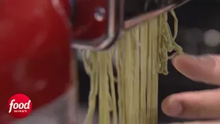 Color Changing Pasta | Iron Chef Showdown | Food Network