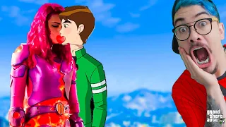 BEN 10 BEIJOU A LAVAGIRL do SHARKBOY no GTA 5 (SENSACIONAL)