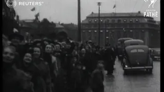 SWEDEN: Sweden welcomes new King (1950)
