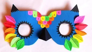 DIY Mask | How to make Owl Mask for kids | Pinterest inspired DIY Animal Mask