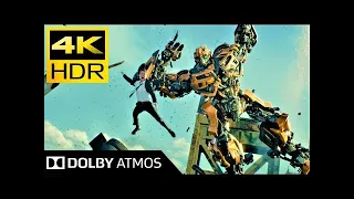 TRANSFORMERS CHASE SCENE | DOLBY ATMOS | 4K HDR  |