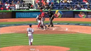 Puerto Rico v Dominican Rep. (0-2) Baseball Highlights - World Baseball Classic Round 2 [16/03/2013]