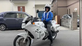 安全意識が高いバイクに乗り換えます「治安が良くなるカスタム」VFR750P・白い悪魔