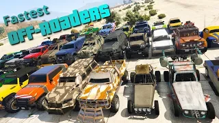 GTA V Online Which is the Fastest Offroad Vehicle | Top Speed