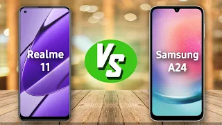 Realme 11 4G vs Samsung A24 - المعادلة الصعبة ‼