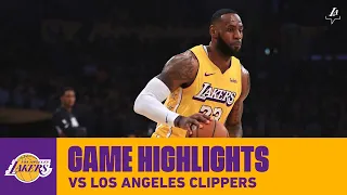 HIGHLIGHTS | LeBron James (23 pts, 10 ast, 9 reb) vs. LA Clippers (Christmas Day)