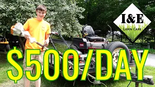 Making Money Mowing Lawns As a Teenager