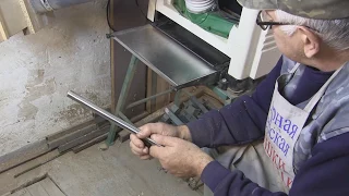 Ступенька на рейсмусе. Step for panel planer.