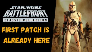 First patch is here! Complete Patch Notes for Star Wars Battlefront Classic Collection