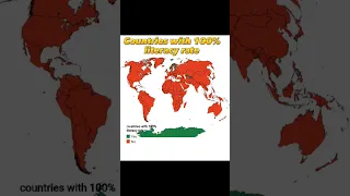 Countries with 100% literacy rate|