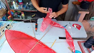 Sinudlay kite Making