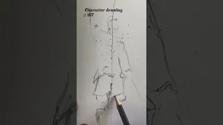 Quick Gesture drawing : Ep :/ 107