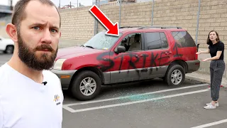 A Stalker Broke Into The Abandoned Car!