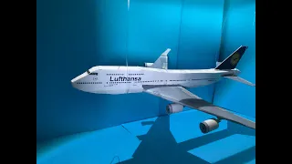 Airigami Lufthansa 747 Assembly Stop Motion