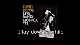 Queen Bitch (Live Santa Monica '72) | David Bowie + Lyrics