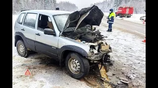 Будь осторожней на скользкой дороге!!! ДТП на трассе Москва – Архангельск в Сокольском районе.