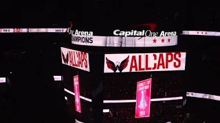 Caps Raise the Banner